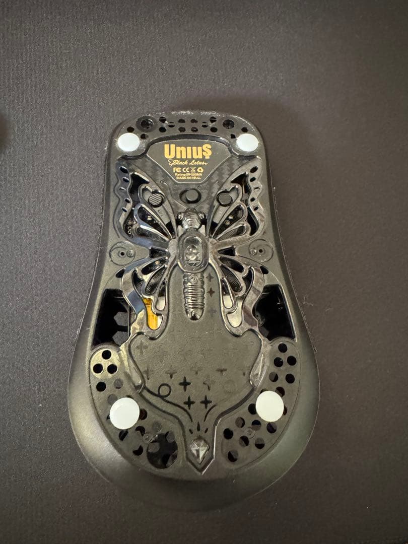 マウス・トラックボール Unius Black Lotus