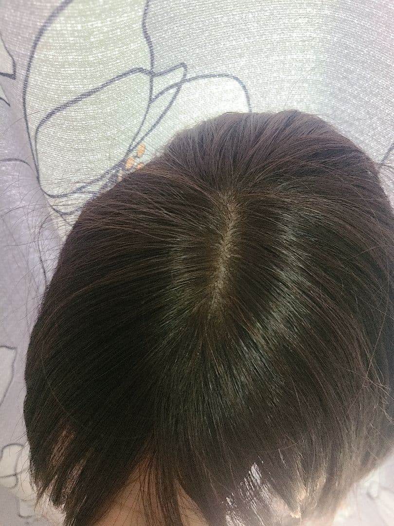 リネアストリア　天使のミニボブ ダークブラウン 人毛MIX ウィッグ