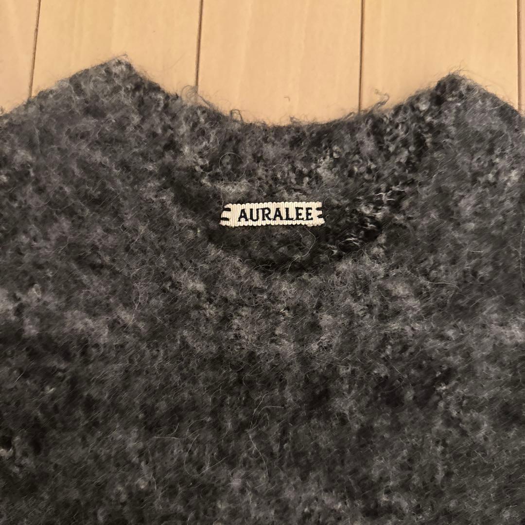 AURALEE WOOL ALPACA FELT KNIT 3 アルパカニット