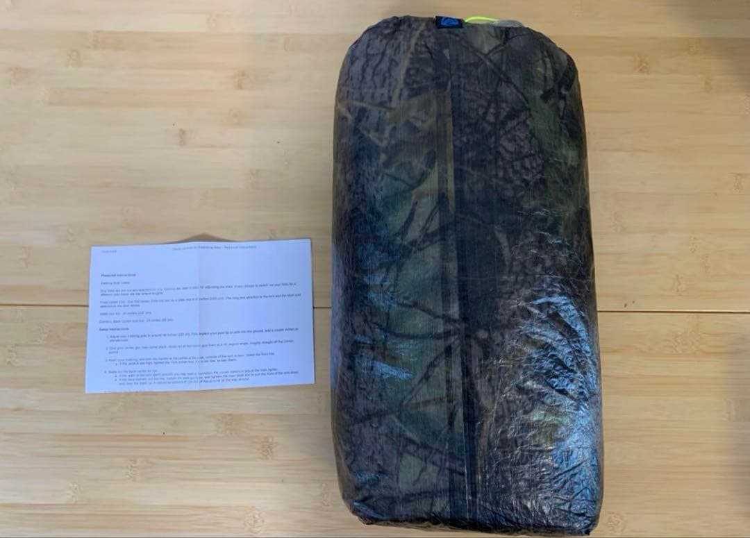 Zpacks Plexamid Tent カモフラージュ