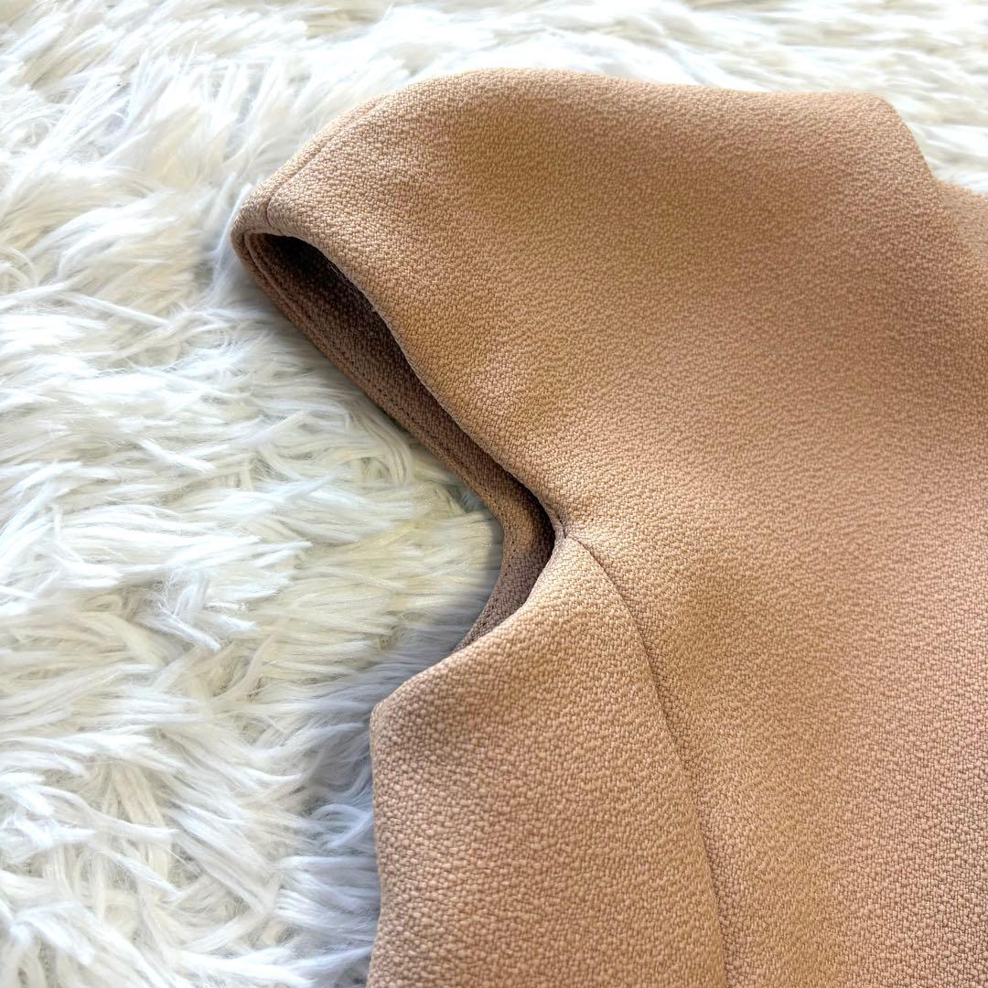 LilyM✨ヨーコチャン フレンチスリーブ 膝丈ワンピース ドレス