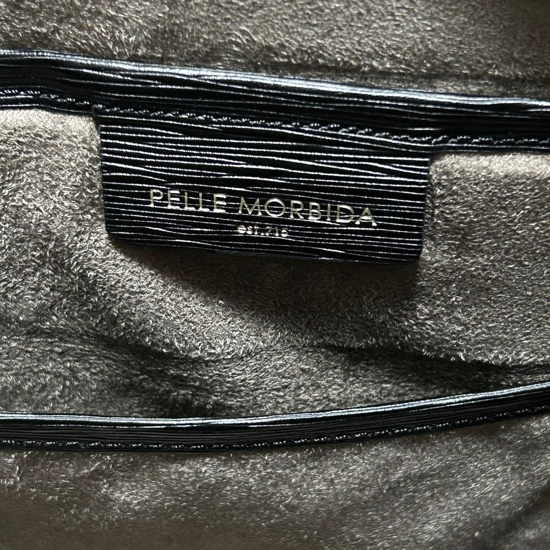 ☆状態良好☆【ペッレモルビダ】メンズ キャピターノ レザー トートバッグ