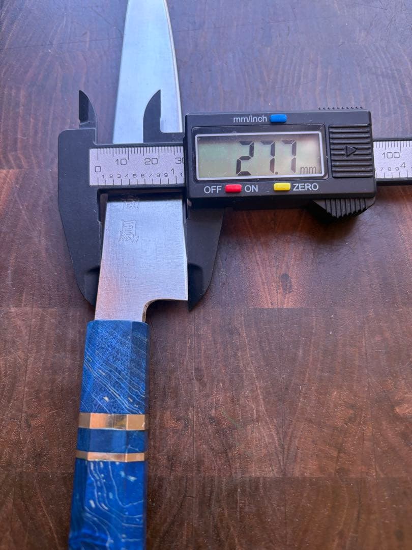 高鳳　和ペティナイフ　150mm 包丁　全鋼　ステンレス　スタビライズウッド