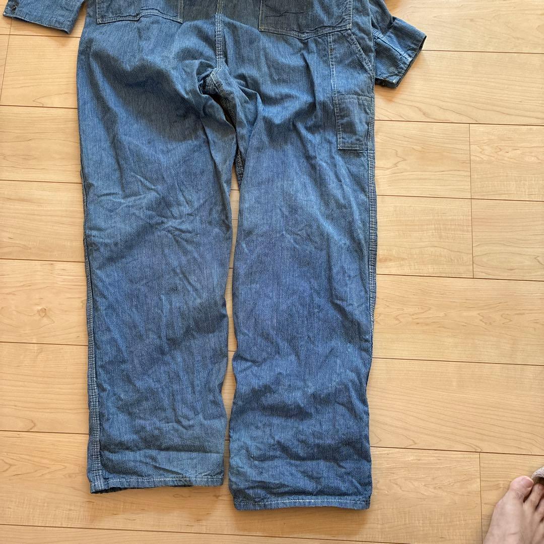 ヴィンテージ ピンヒッコリー　つなぎ