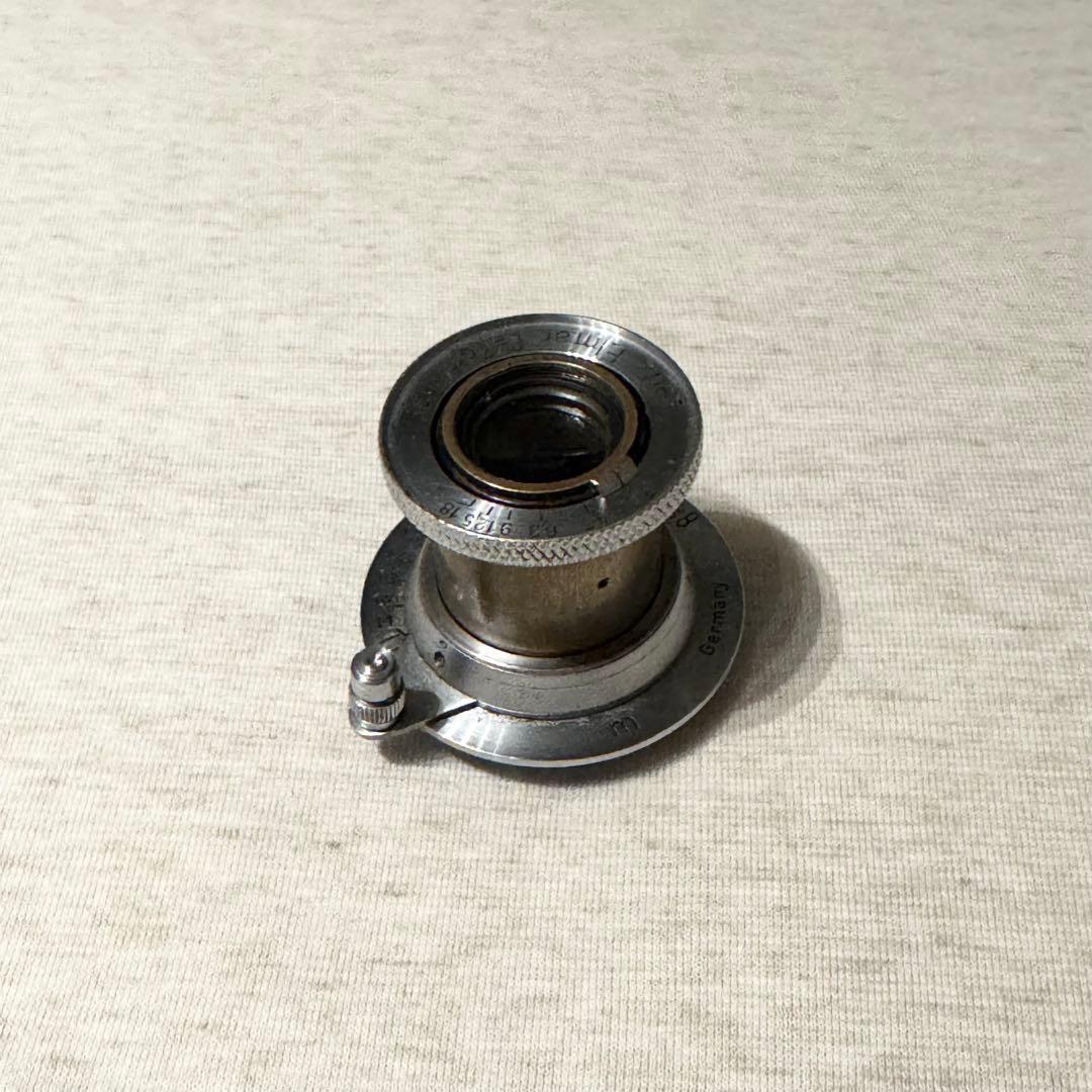 elmar 50mm f3.5 整備済み + フードVALOO・L/Mリング