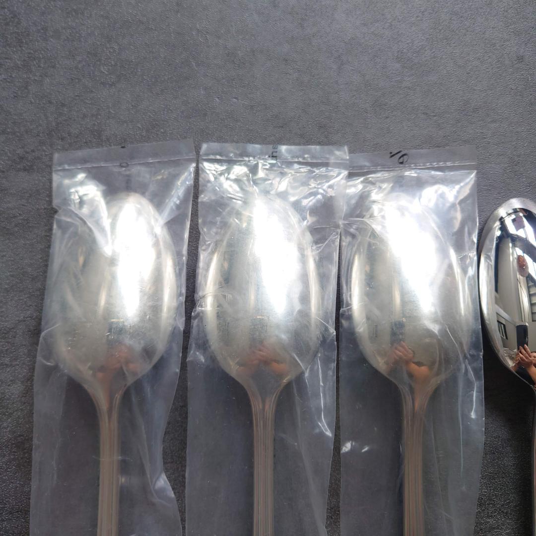 希少 美品 クリストフル アルビ デザートスプーン 未開封含む 6点