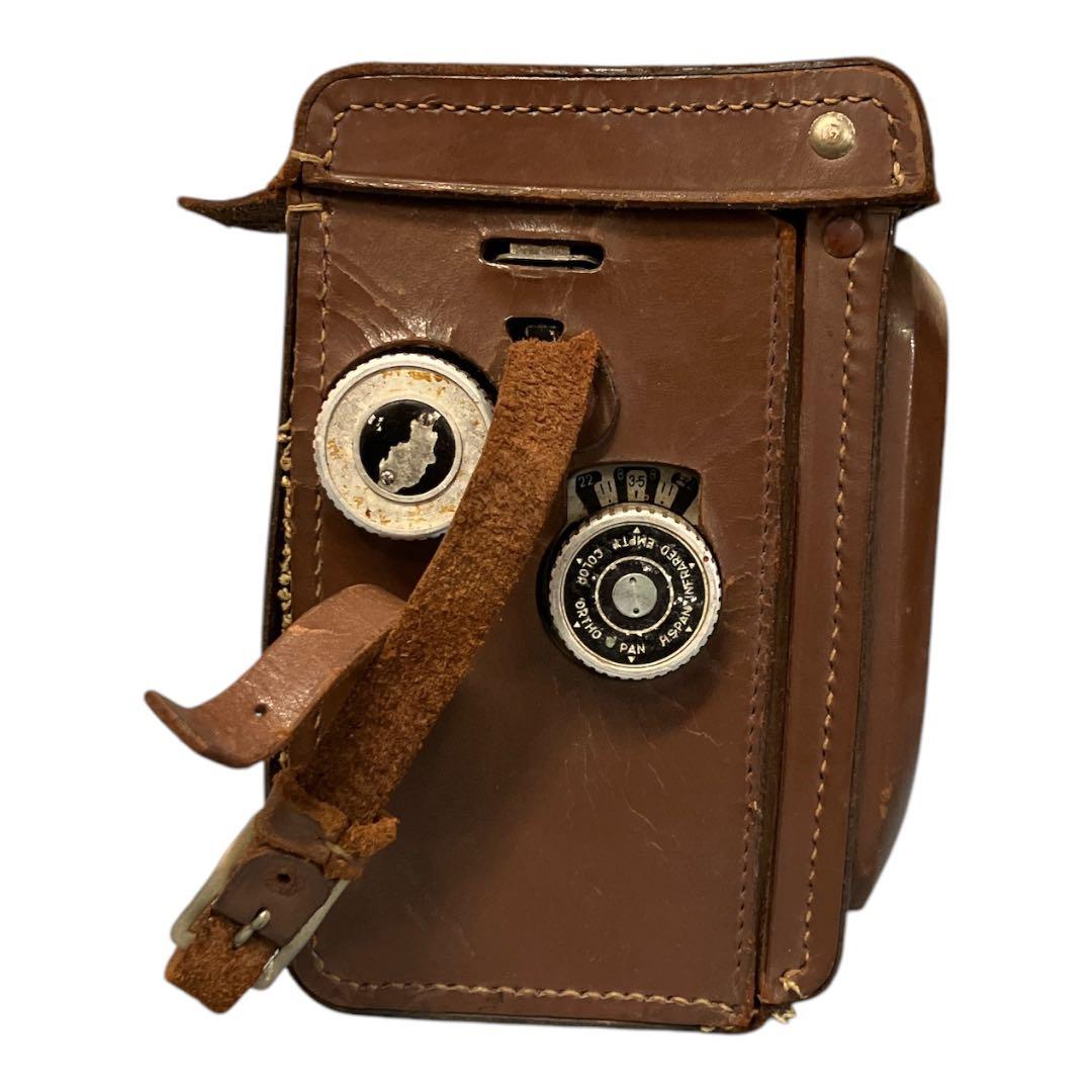 コニカ KONIFLEX 二眼レフカメラ フィルムカメラ Hexanon