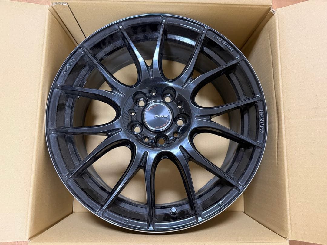 HOMURA 2X7PLUS 18インチ ホイール 4本セット