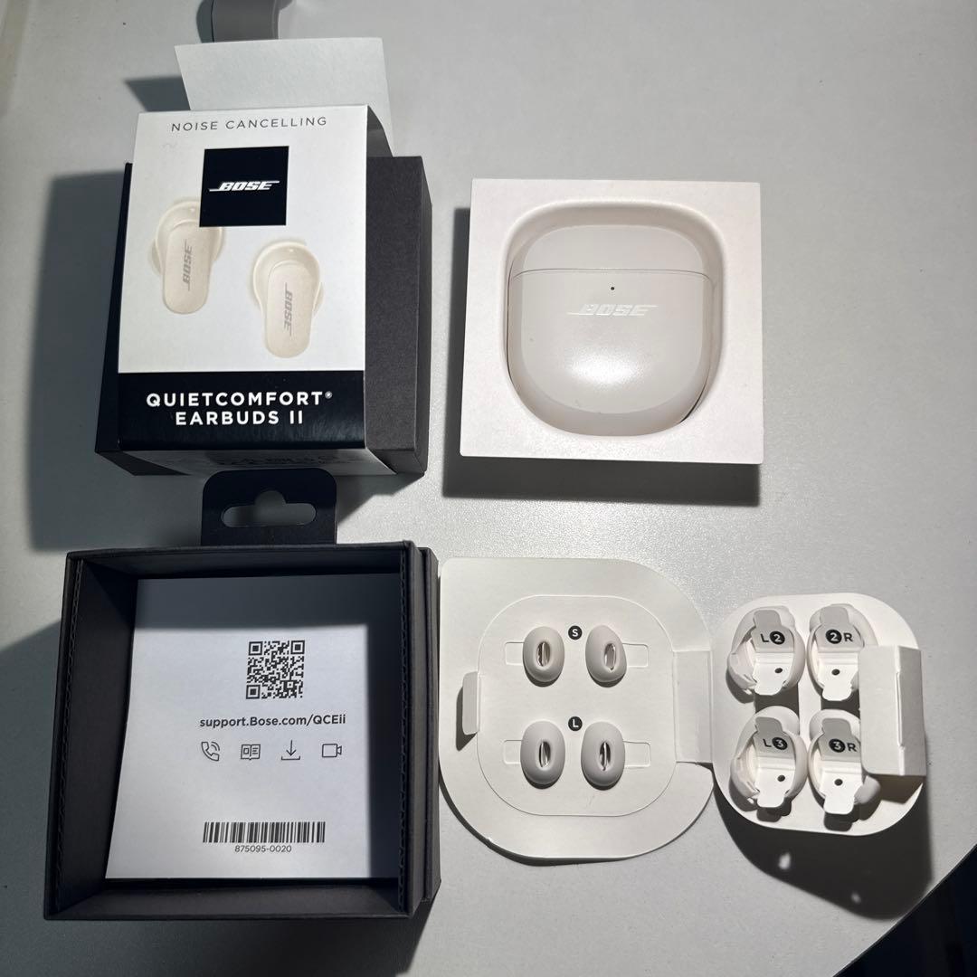 BOSE ワイヤレスイヤホン ホワイト