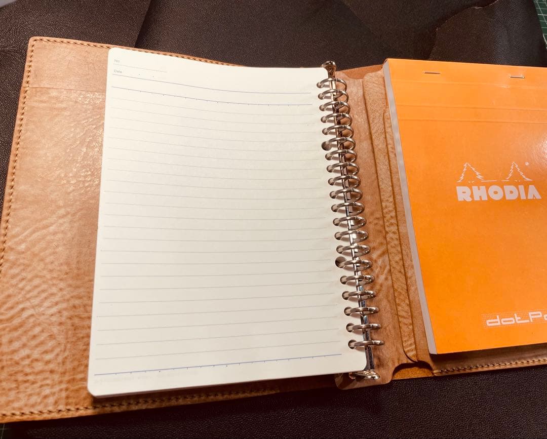 【てる】　A5 ルーズリーフバインダー　アラスカナチュラル