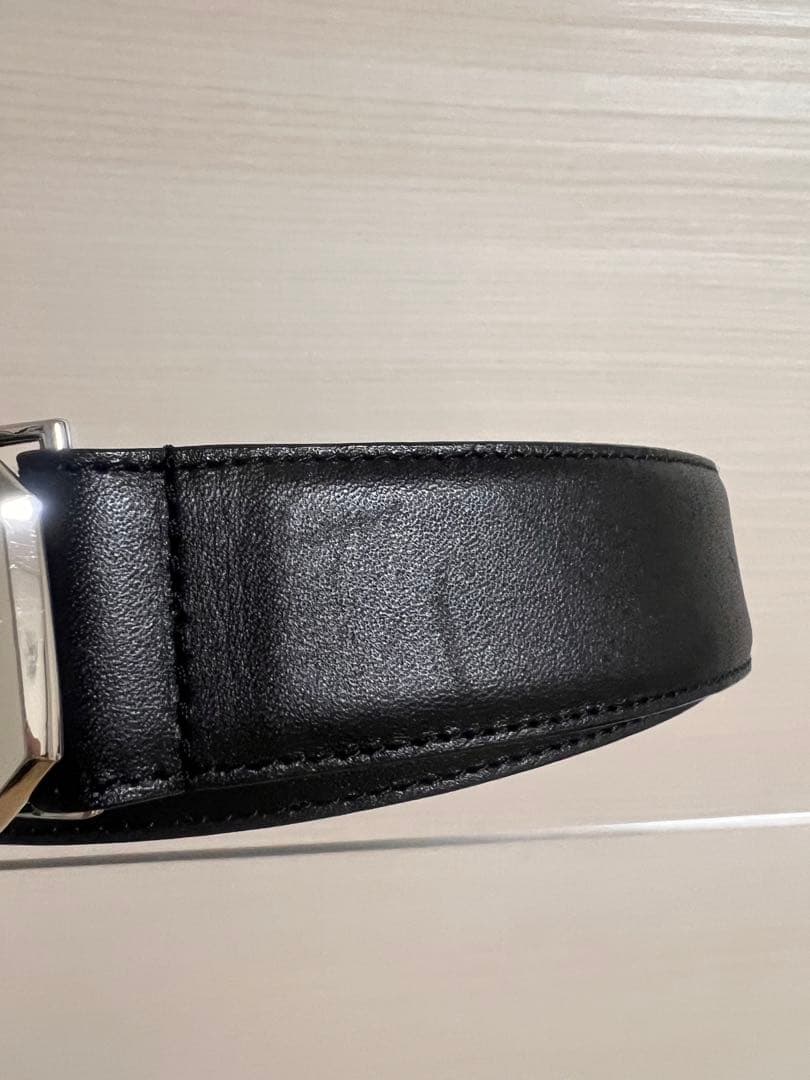 ★超美品★Ralph Lauren ブラックレザーベルト