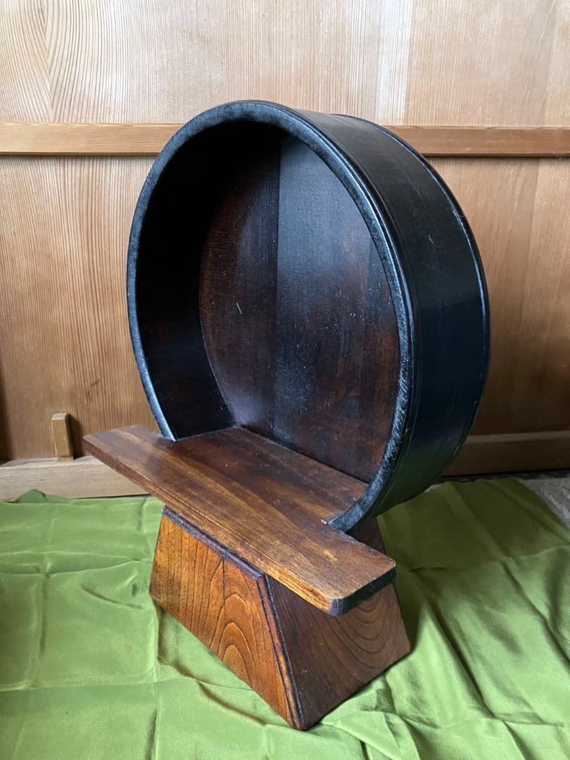 飾り棚　桶棚　昭和　レトロ　アンティーク　花台