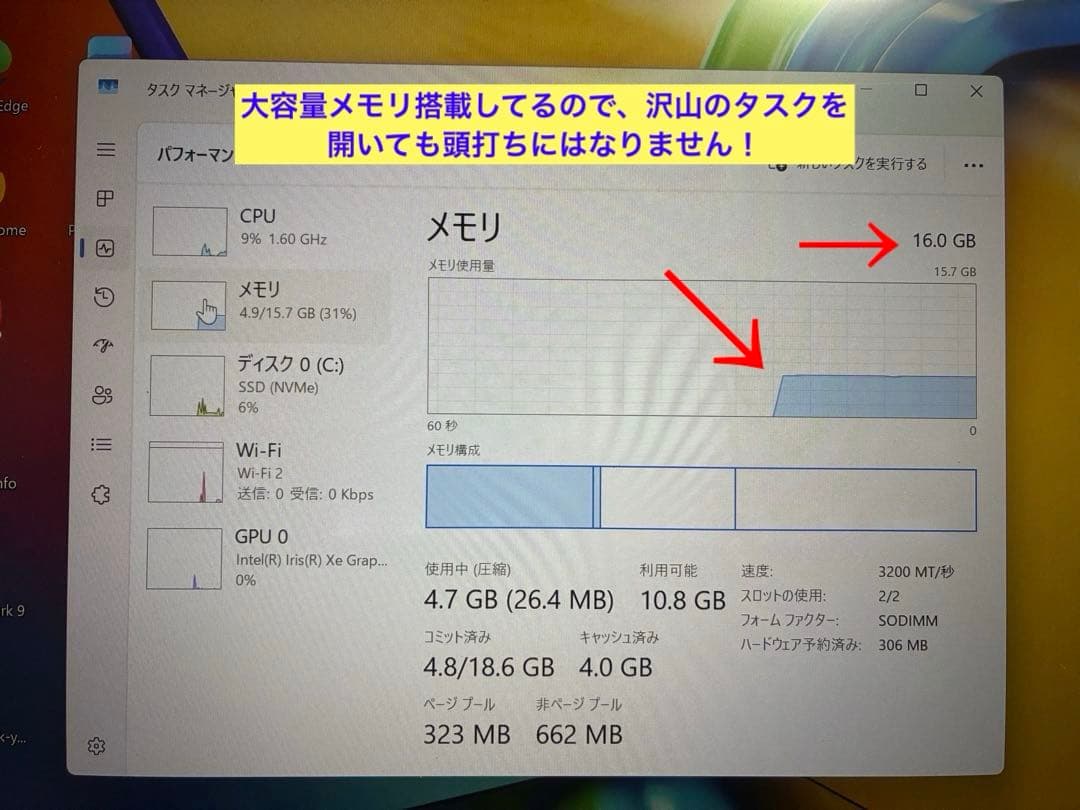 asus vivobook X1403Z Office 12世代i5 Hモデル