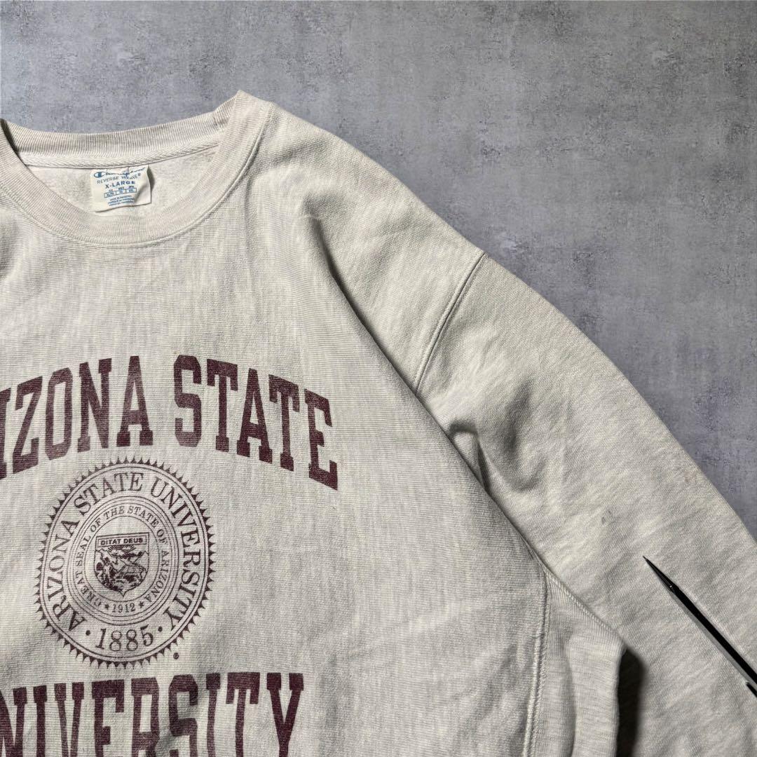 ショウ2279 古着00年代Championスウェットリバースウィーブカレ