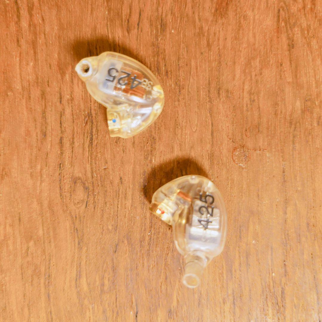 Shure SE 425 シュア 高遮音性イヤホン クリア