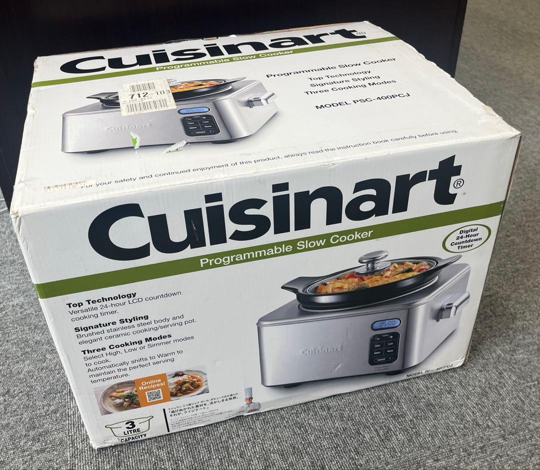 【新品未使用】クイジナート スロークッカー PSC-400PCJ