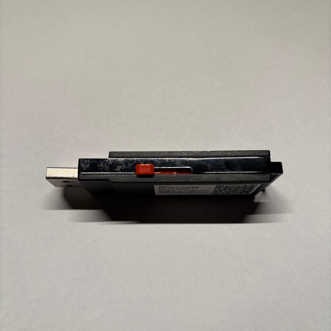 BUFFALO 外付けSSD 1TB SSD-PUTU3C 初期化済み