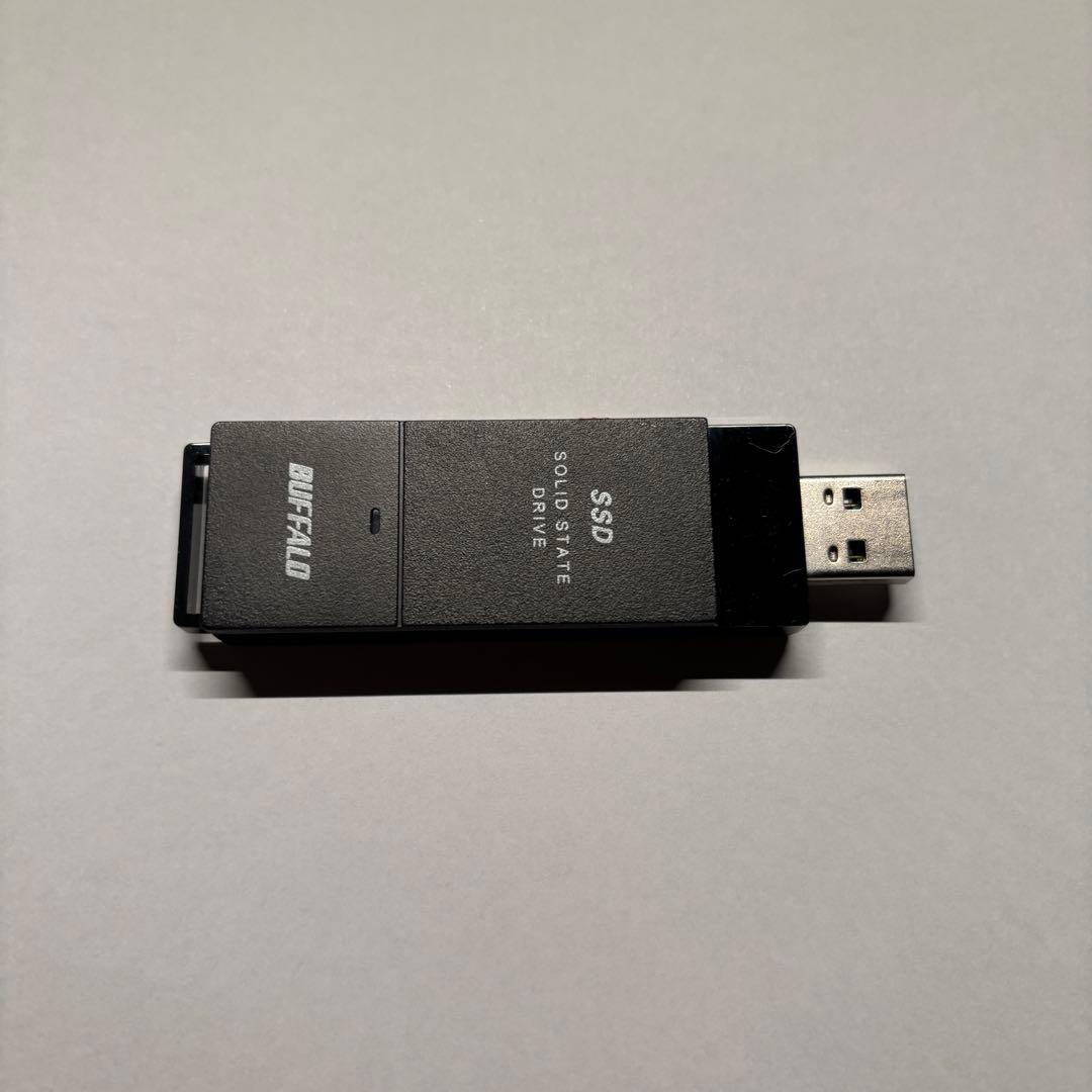 BUFFALO 外付けSSD 1TB SSD-PUTU3C 初期化済み