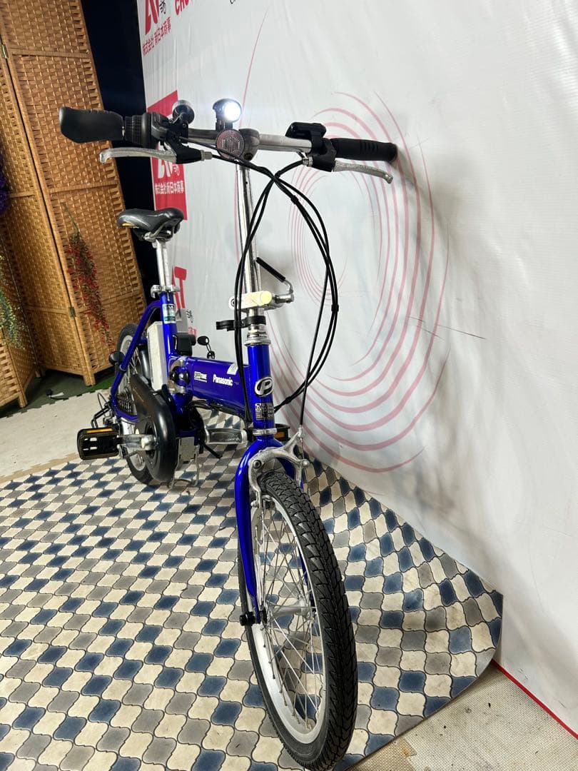 No.582パナソニックオフタイム BE-EHW07外装7段変速 折り畳み