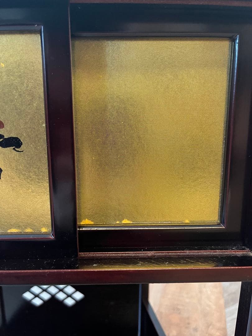 徒然棚 飾り棚 組立式 淡々斎好写 茶道具 極上品