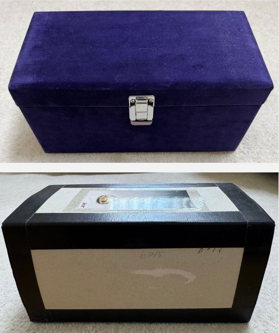 本物保証 エミール•ガレ エナメルガラス花瓶 約1890年 骨董 稀少品 共箱