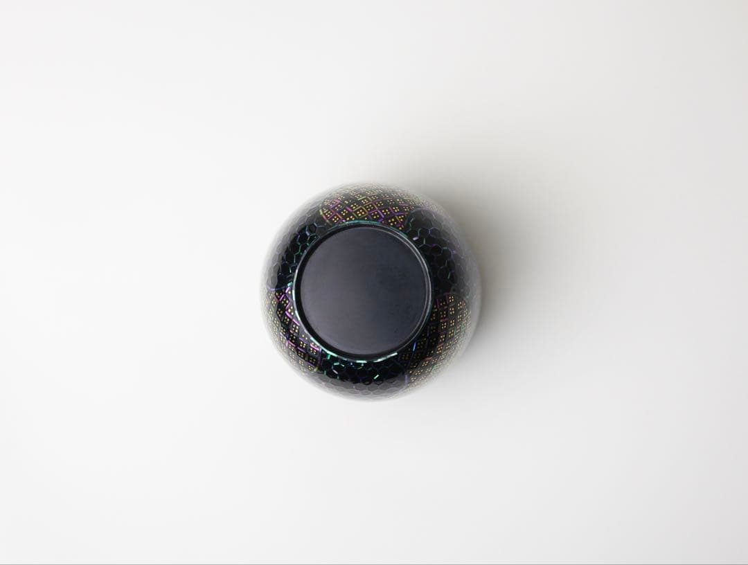 田中健智 作　螺鈿細工 大棗　唐物風青貝螺鈿 棗 表千家裏千家煎茶　茶道具　茶器