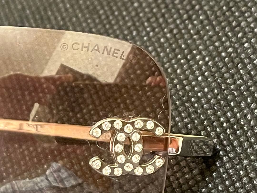 CHANEL ブラウングラデーションサングラス　超美品