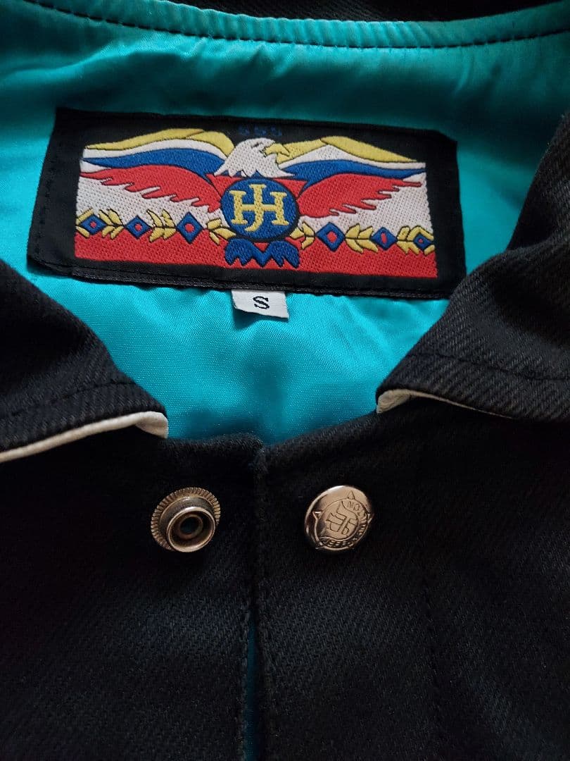 【JHdesign 】MLB マーリンズ スタジャン 袖レザー Lサイズ