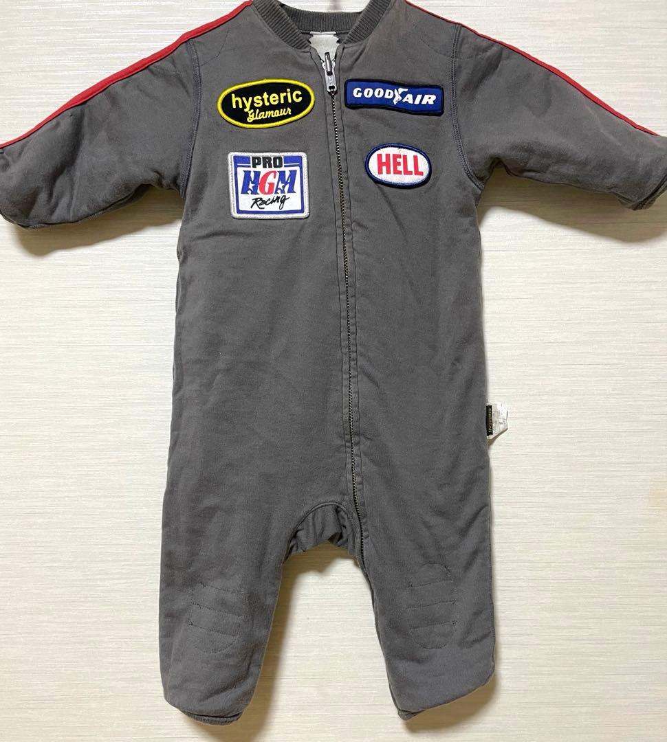 正規 レア ヒスミニ hysteric スカル リバーシブル カバーオール 70