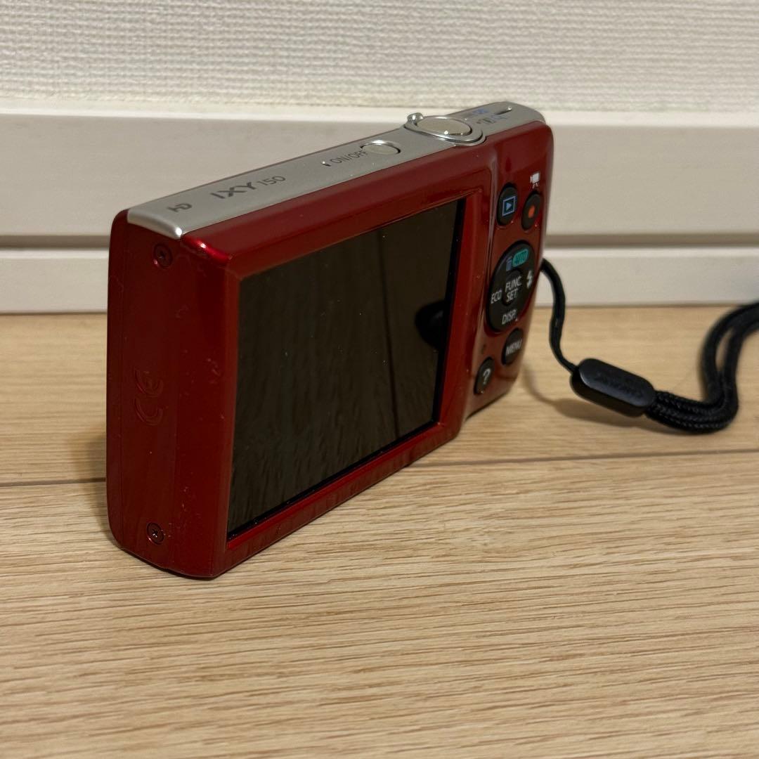 Canon キャノン IXY150 コンパクトデジタルカメラ レッド