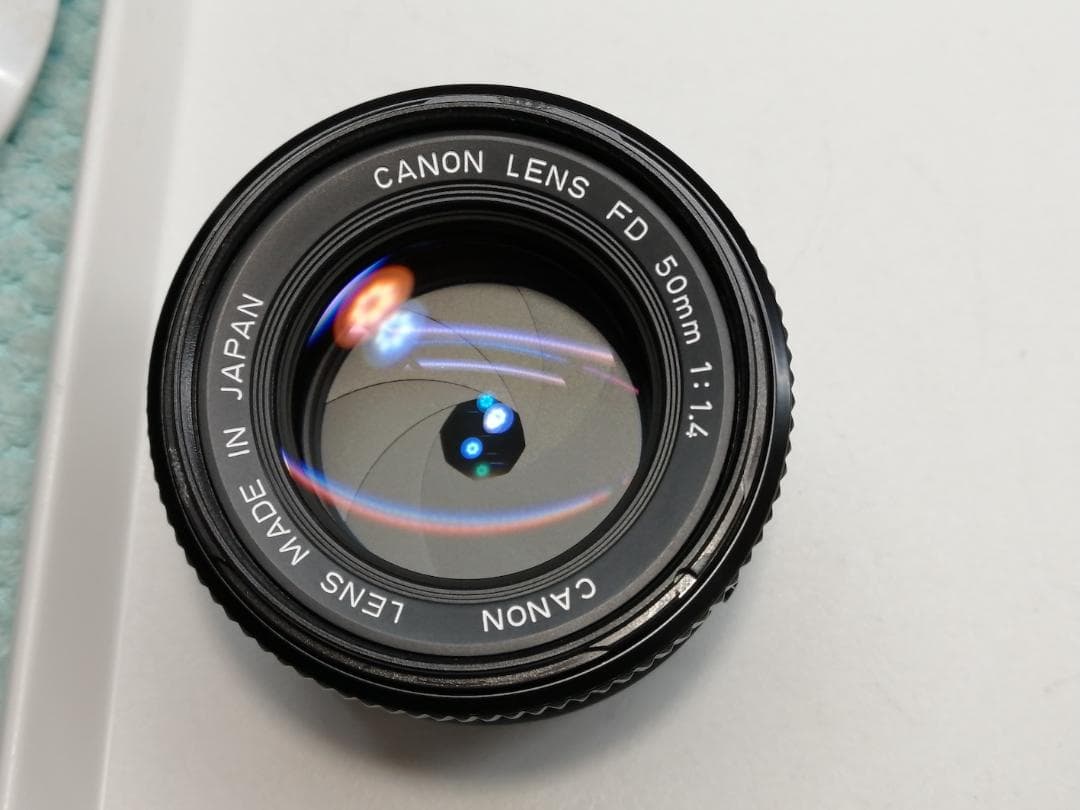 レンズ(単焦点) CANON NEW FD 50mm F1.4 #7846
