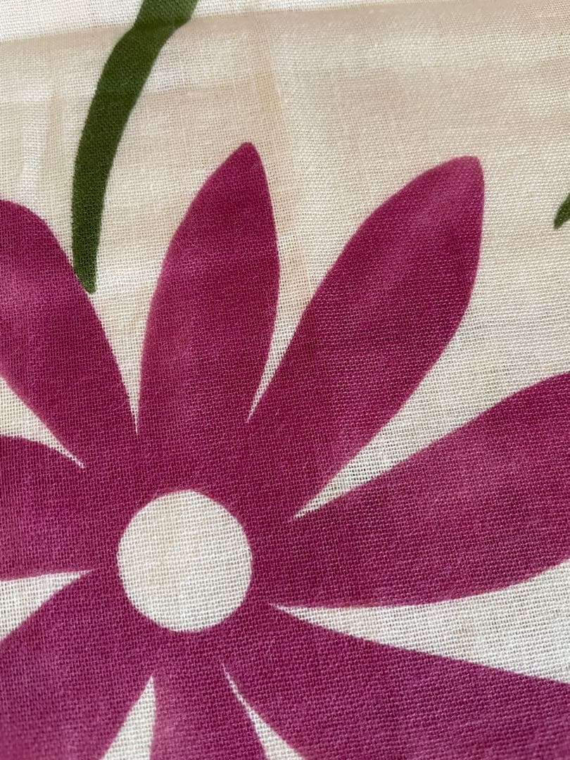 日本製【シビラ】綿100%2重ガーゼ　掛カバー　シングル　カンポ　ワイン