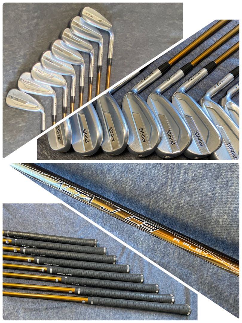 PING大人気シリーズG410/G700 12本セット Rシャフト