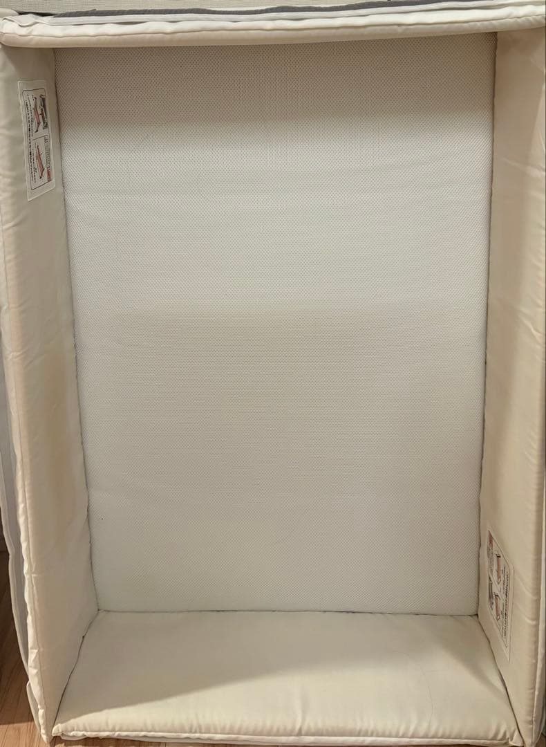 【Aprica】ベビーベッド ココネルエアー AB グレーベアー