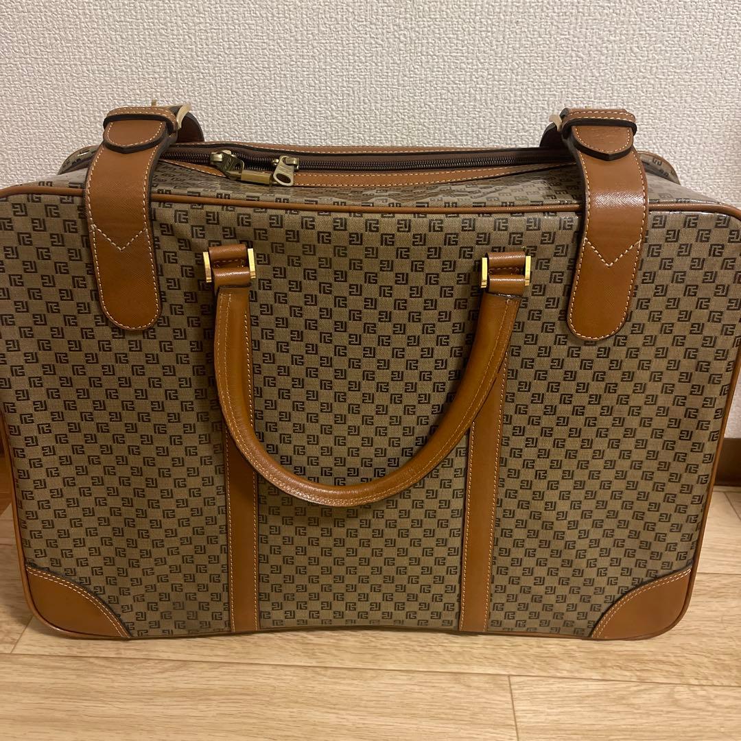 昭和当時物　ヴィンテージ　ピエールバルマン　新品未使用　希少レア　ボストンバッグ