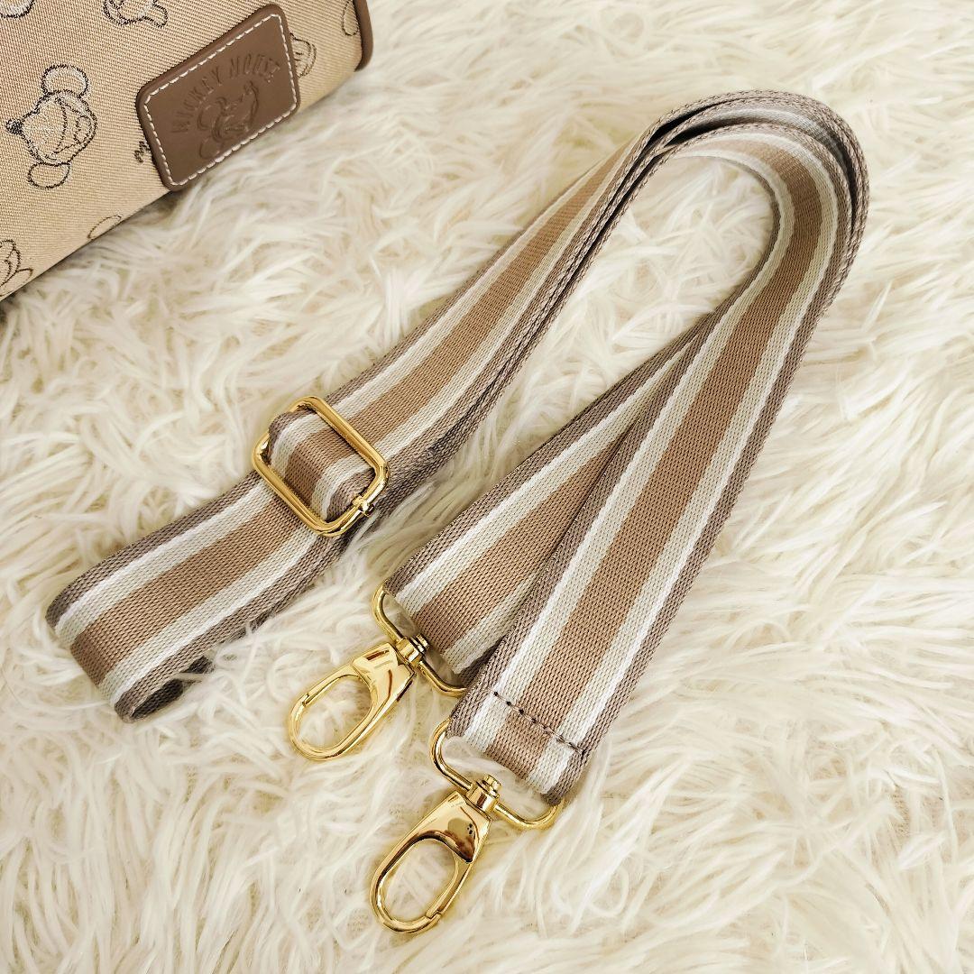 Disney トートバッグ ミッキー 総柄 2way ショルダーバッグ