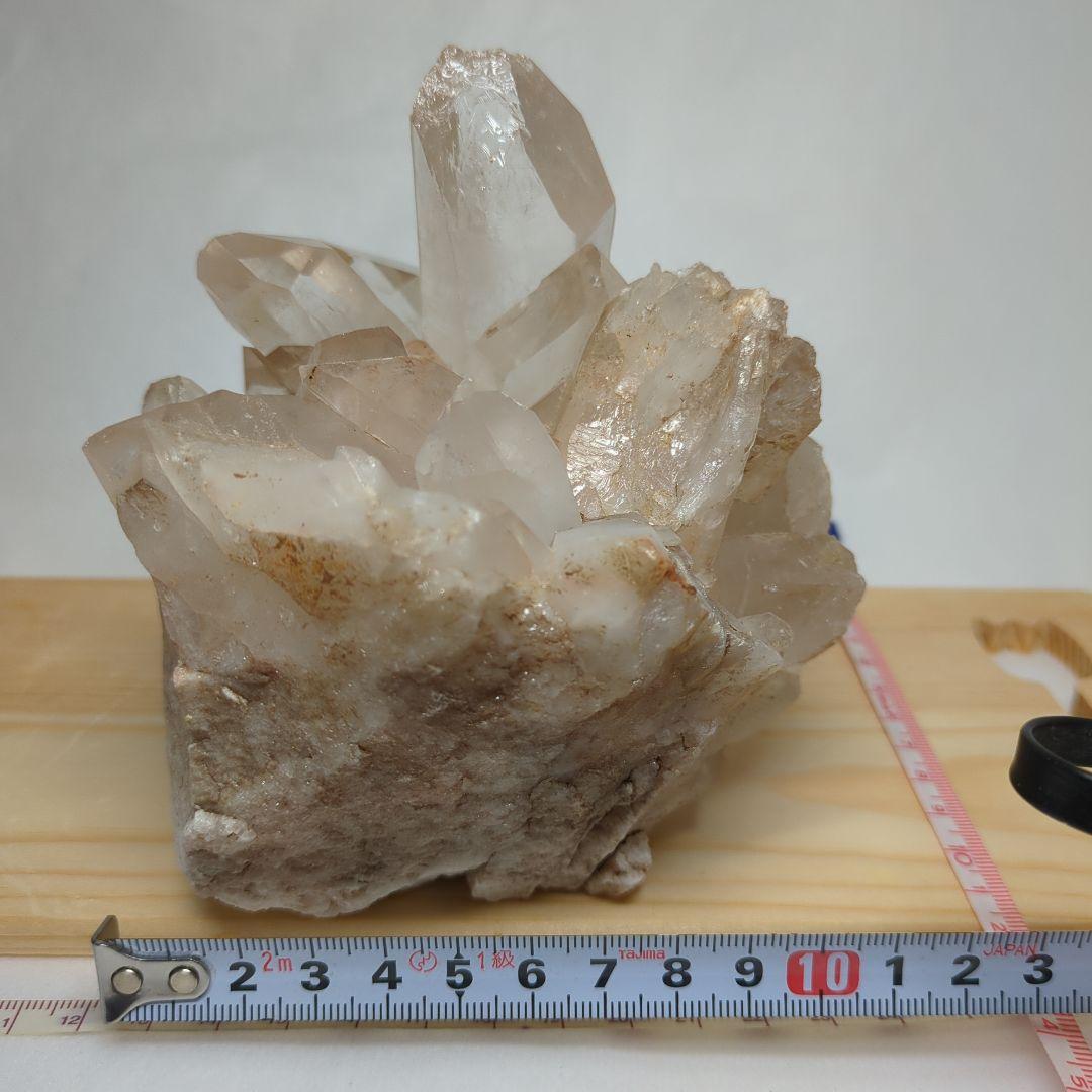 マニカラン水晶　原石　クラスター　稀少　パワーストーン