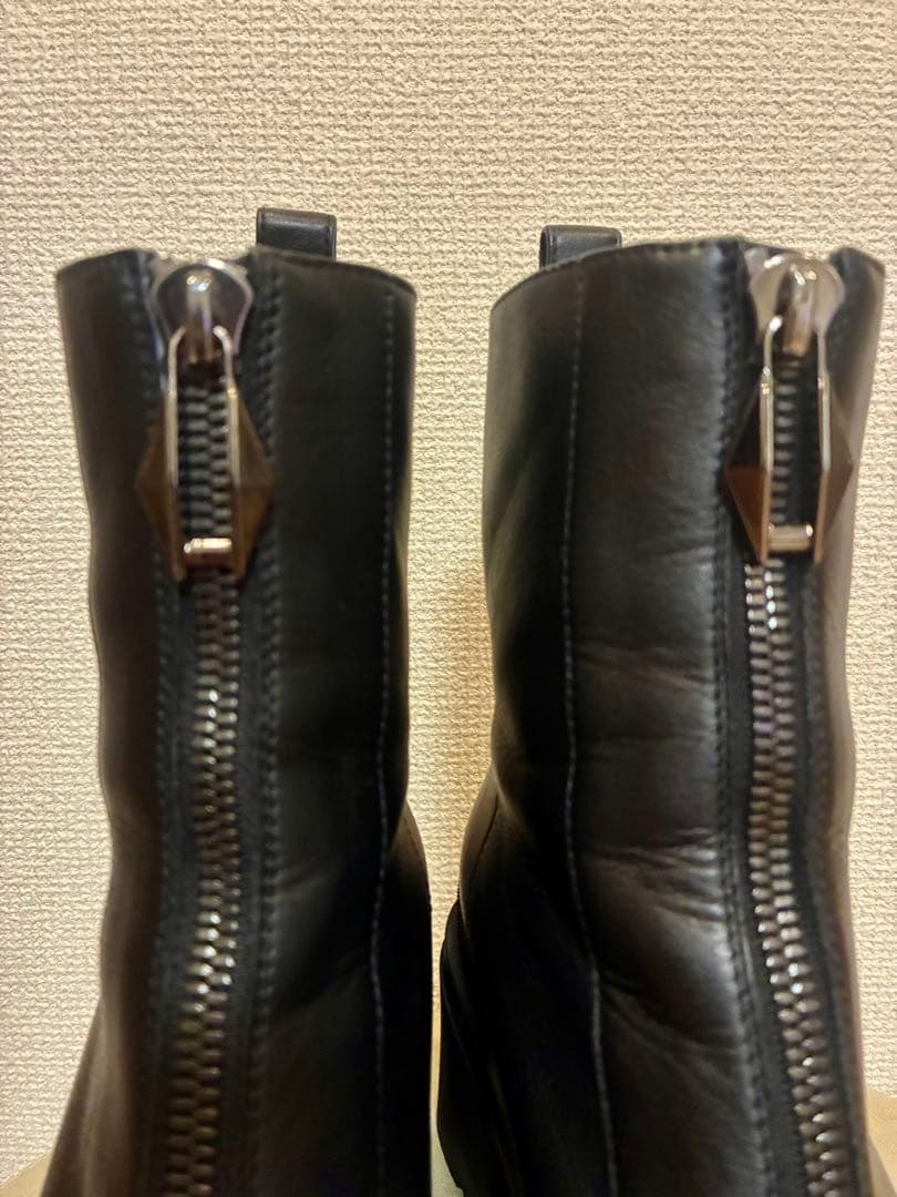 jimmy choo黒ブーツ2025年秋冬現行品