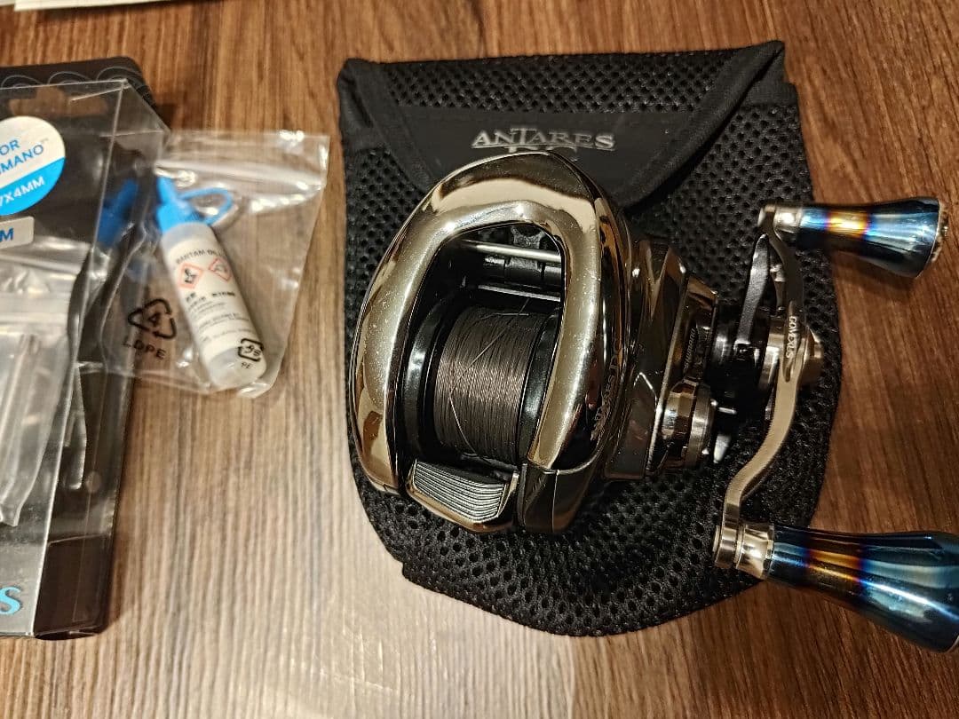 21ANTARES DC XG ゴメクサスカスタム　ナイロンライン巻