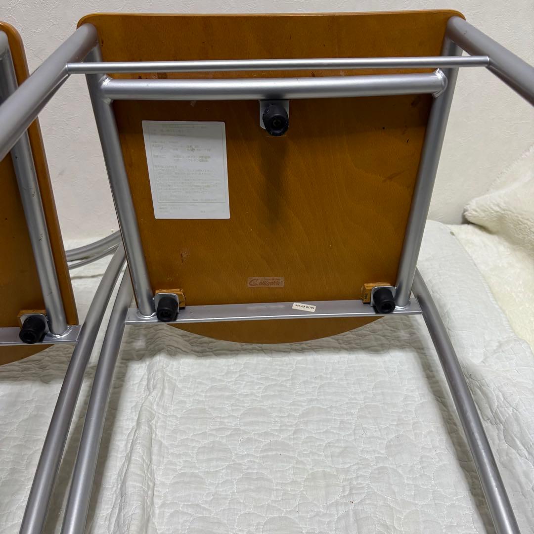 【2脚セット】Calligaris カリガリス　ダイニングチェア　モダン　北欧