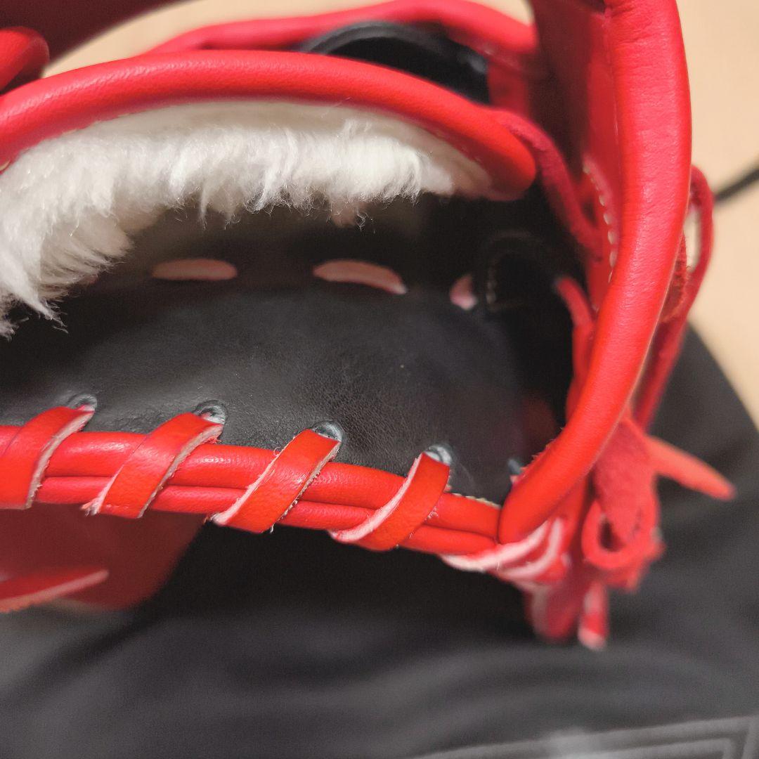 美品　MIZUNO グローバルエリート　大人用　軟式 内外野手グローブ　専用袋付