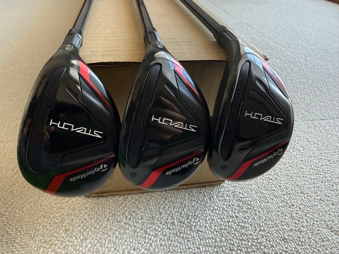 【美品】テーラーメイド ステルス レスキュー/TM60S/ 3U.4U.5U