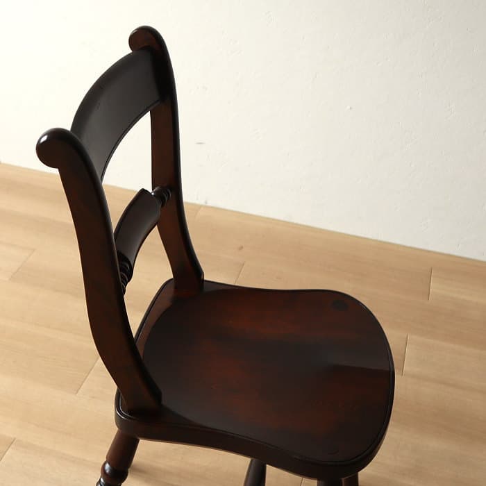 アンティーク 松本民芸家具 B型ワイコムチェア ミズメザクラ材 古家具 無垢材