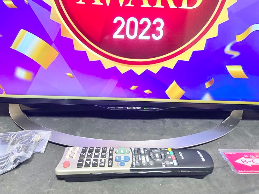 シャープ AQUOS LC-40U45｜40V型 4K液晶テレビ（2017年製）