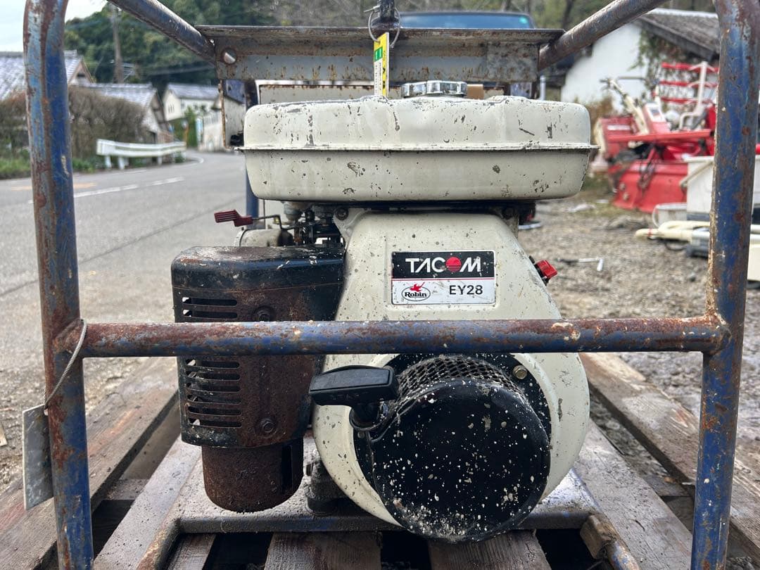 宮崎　TACOM 高周波エンジン発電機　発電機　バイブレーター　高周波