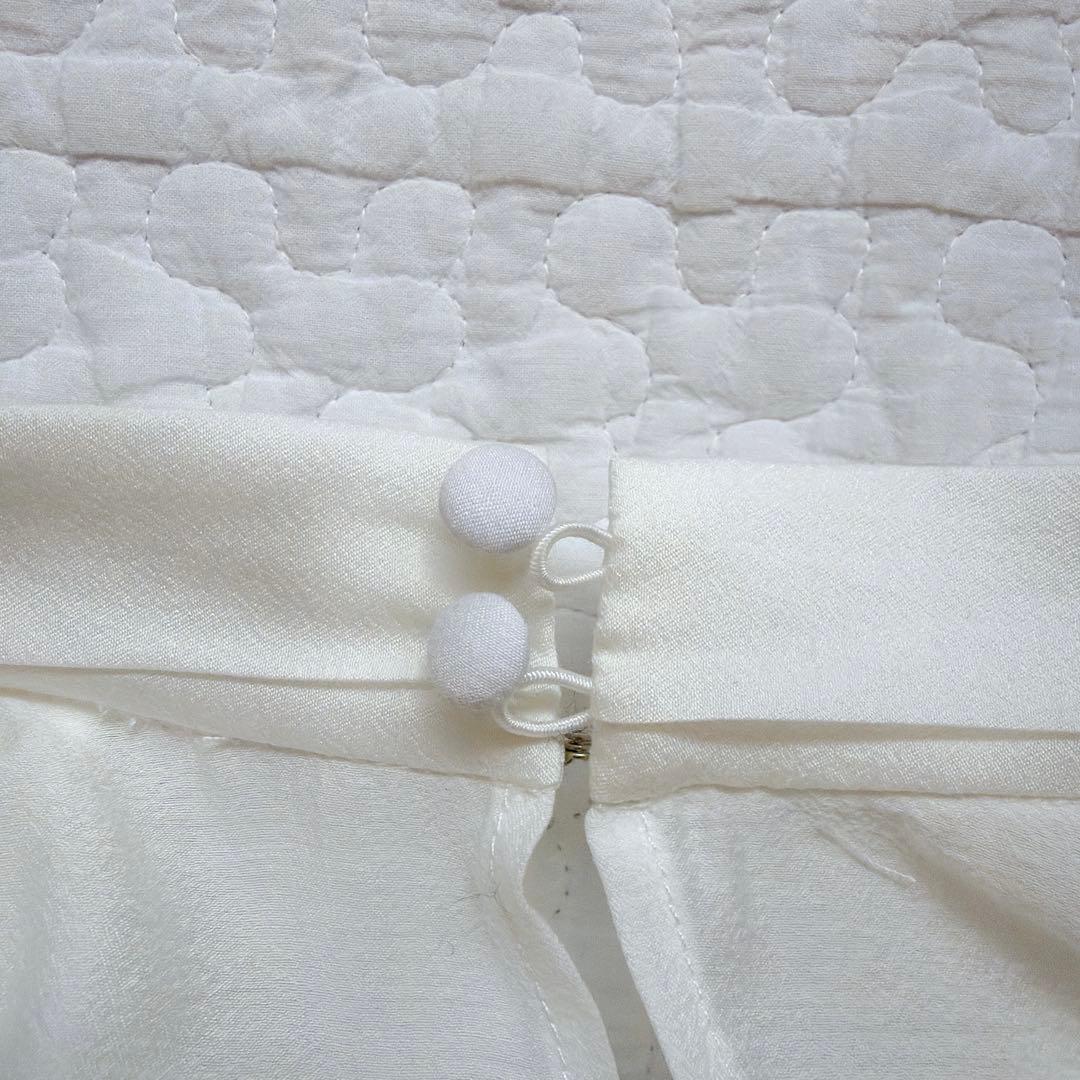 美品⚑　セルフォード ボウタイ　ビッグリボン　シアーブラウスホワイト