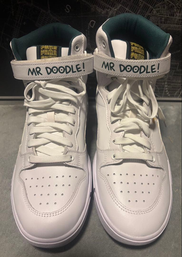 Mr DOODLE x PUMA コラボハイカットスニーカー26.0cm