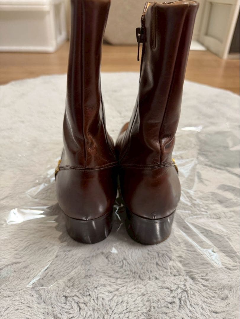 て*ぱ様 TANINO CRISCI タニノクリスチー ショートブーツ レザー