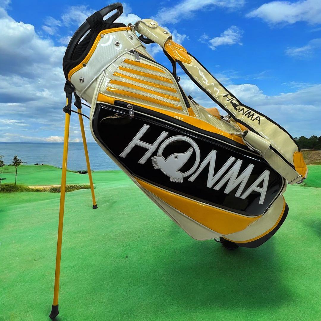 ホンマ　プロツアー スタンド キャディバッグ CB12202　ヘッドカバー4点付