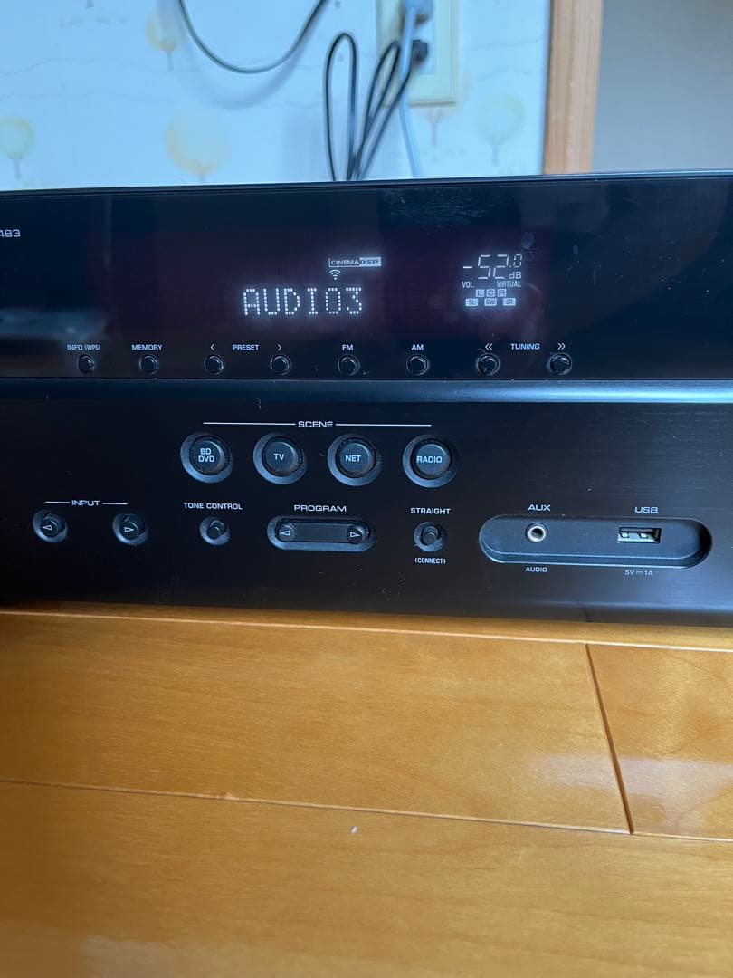 YAMAHA AVアンプ RX-V483